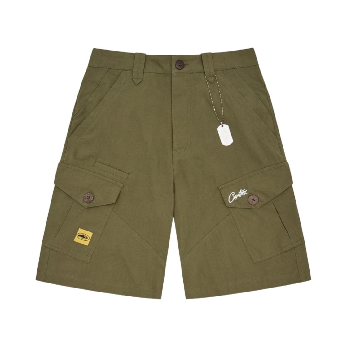 코르테이즈 스톰 카고 쇼츠 카키(Corteiz Storm Cargo Shorts Khaki) - 1