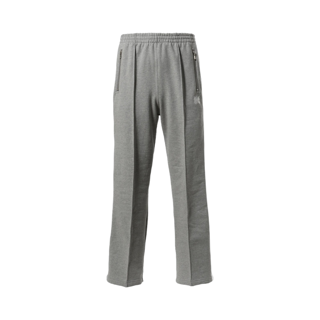 니들스 x 누비안 코튼 저지 트랙 팬츠 그레이 - 누비안 한정(Needles x Nubian Cotton Jersey Track Pants Grey - Nubian Exclusive) - 1