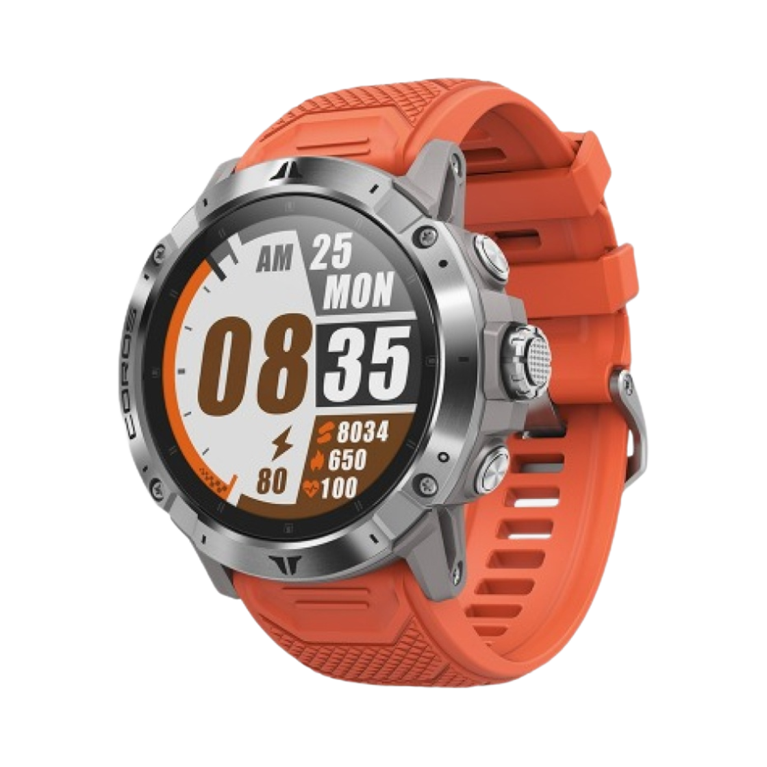 코로스 버틱스 2 GPS 어드벤처 워치 라바 (국내 정식 발매 제품)(Coros Vertix 2 GPS Adventure Watch Lava (Korean Ver.))