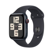 Apple Watch SE 2023 44mm Cellular Midnight Aluminium Case with Sport Band S/M Midnight (Korean Ver.)