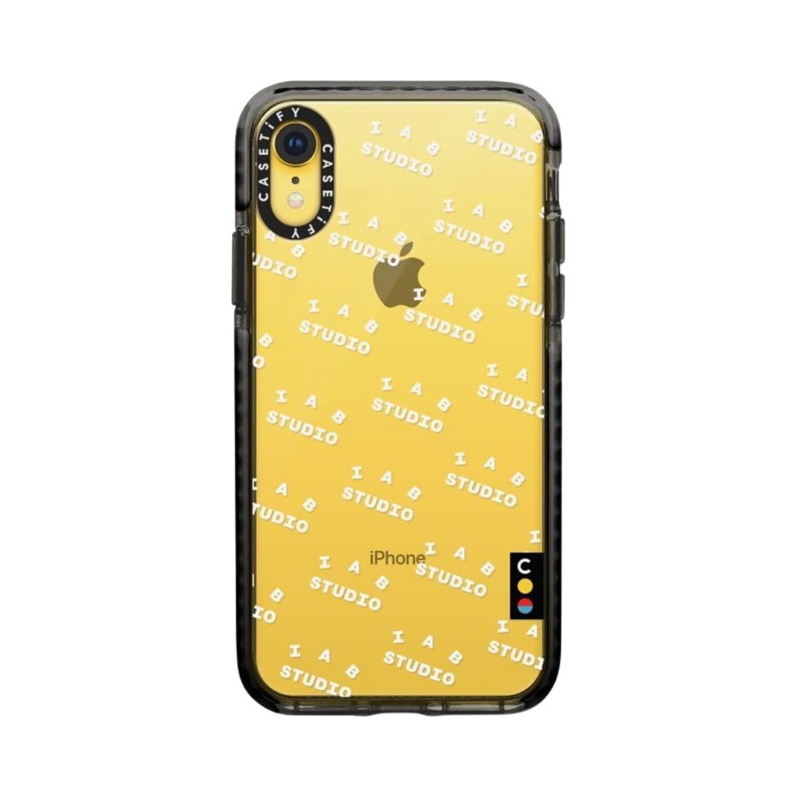 케이스티파이 x 아이앱 스튜디오 아이폰 패턴 로고 케이스 클리어 블랙(Casetify x IAB Studio iPhone Pattern Logo Case Clear Black) - 4