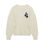 (W) Isabel Marant Marisans Logo Sweater Light Grey - 22SS