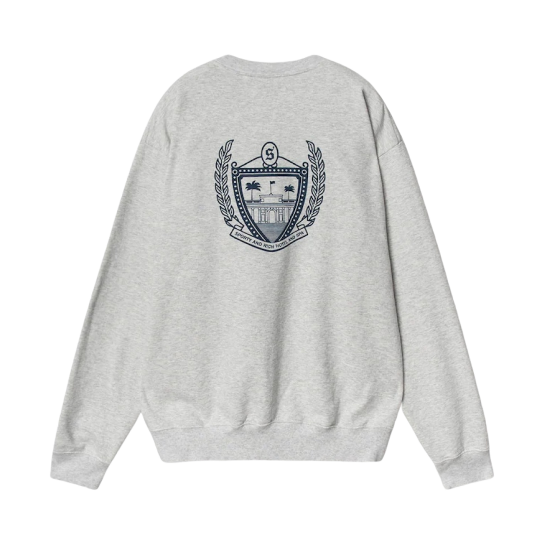 스포티 앤 리치 베벌리 힐스 크루넥 헤더 그레이(Sporty & Rich Beverly Hills Crewneck Heather Grey) - 1