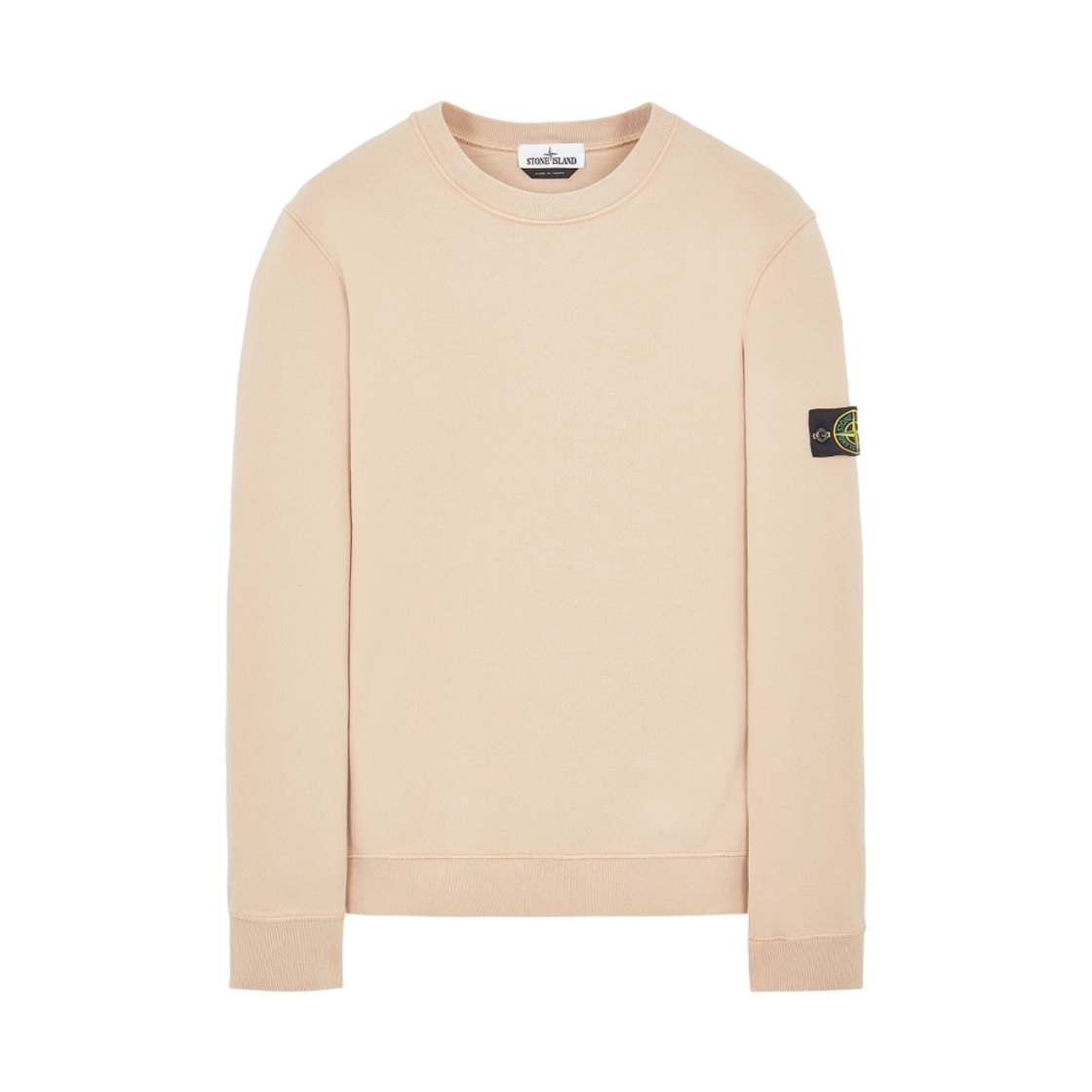 스톤 아일랜드 63020 크루넥 스웨트셔츠 앤티크 로즈 - 21FW