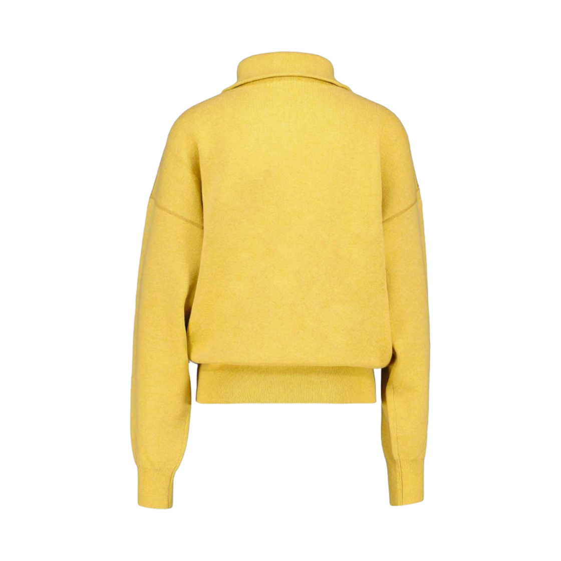 (W) 이자벨 마랑 아즈라 로고 스웨터 라이트 옐로우 - 22FW((W) Isabel Marant Azra Logo Sweater Light Yellow - 22FW) - 2