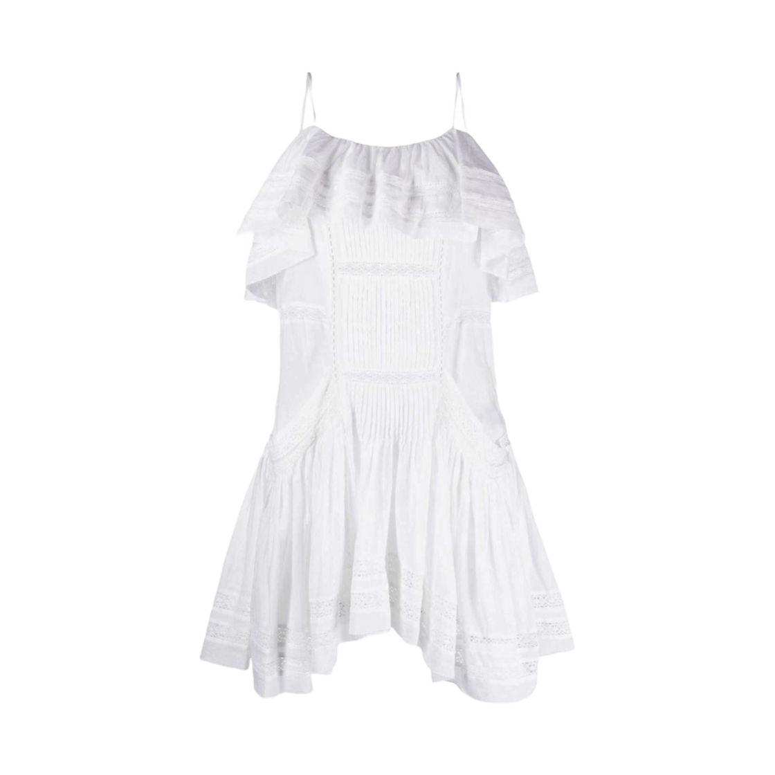 (W) 이자벨 마랑 에뚜왈 몰리 코튼 드레스 화이트 - 23SS((W) Isabel Marant Etoile Moly Cotton Dress White - 23SS) - 1