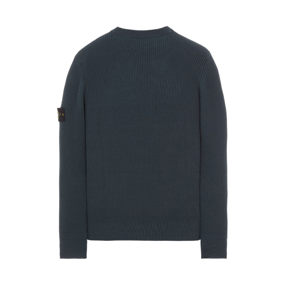 스톤 아일랜드 553C2 풀 립 울 크루넥 니트 다크 그린 - 22FW(Stone Island 553C2 Full Rib Wool Crewneck Knit Dark Green - 22FW) - 2