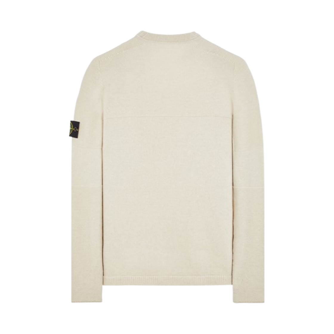 스톤 아일랜드 524A3 램스울 크루넥 니트 스투코 - 23FW(Stone Island 524A3 Lambswool Crewneck Knit Stucco - 23FW) - 2