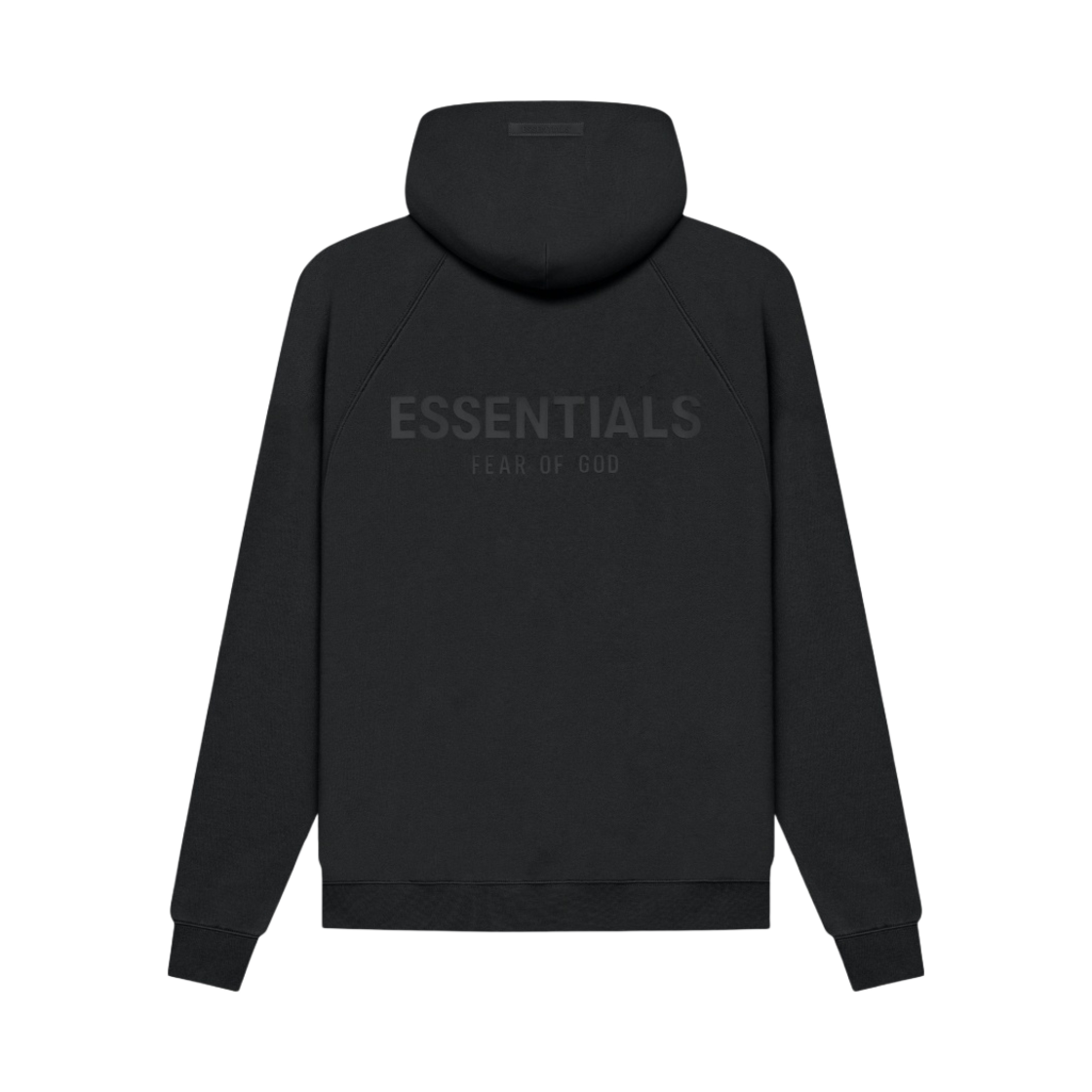 에센셜 풀오버 후드 블랙 - 21SS