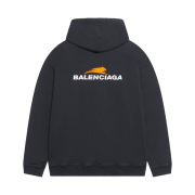 Balenciaga Year of the Tiger Medium Fit Hoodie Black