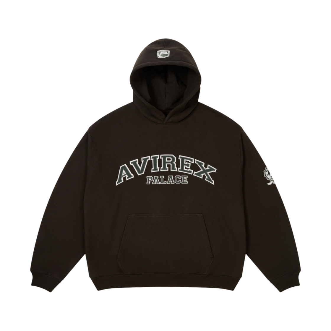 팔라스 x 아비렉스 후드 블랙 - 24FW(Palace x Avirex Hood Black - 24FW)