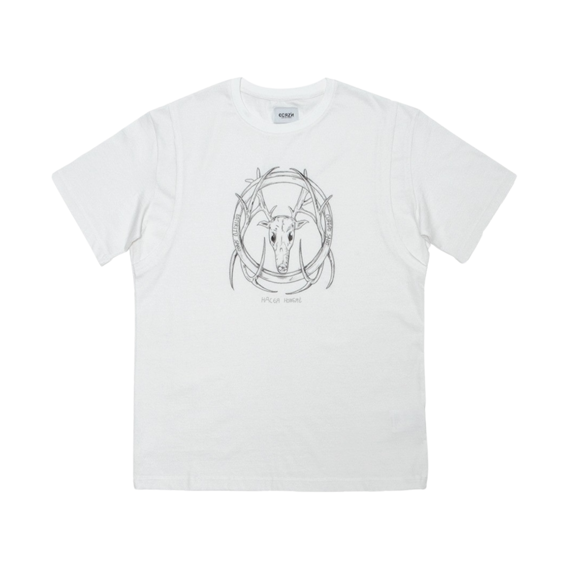 에크라손 HACER HOMBRE 티셔츠 화이트(Ecrzn Hacer Hombre T-Shirts White)