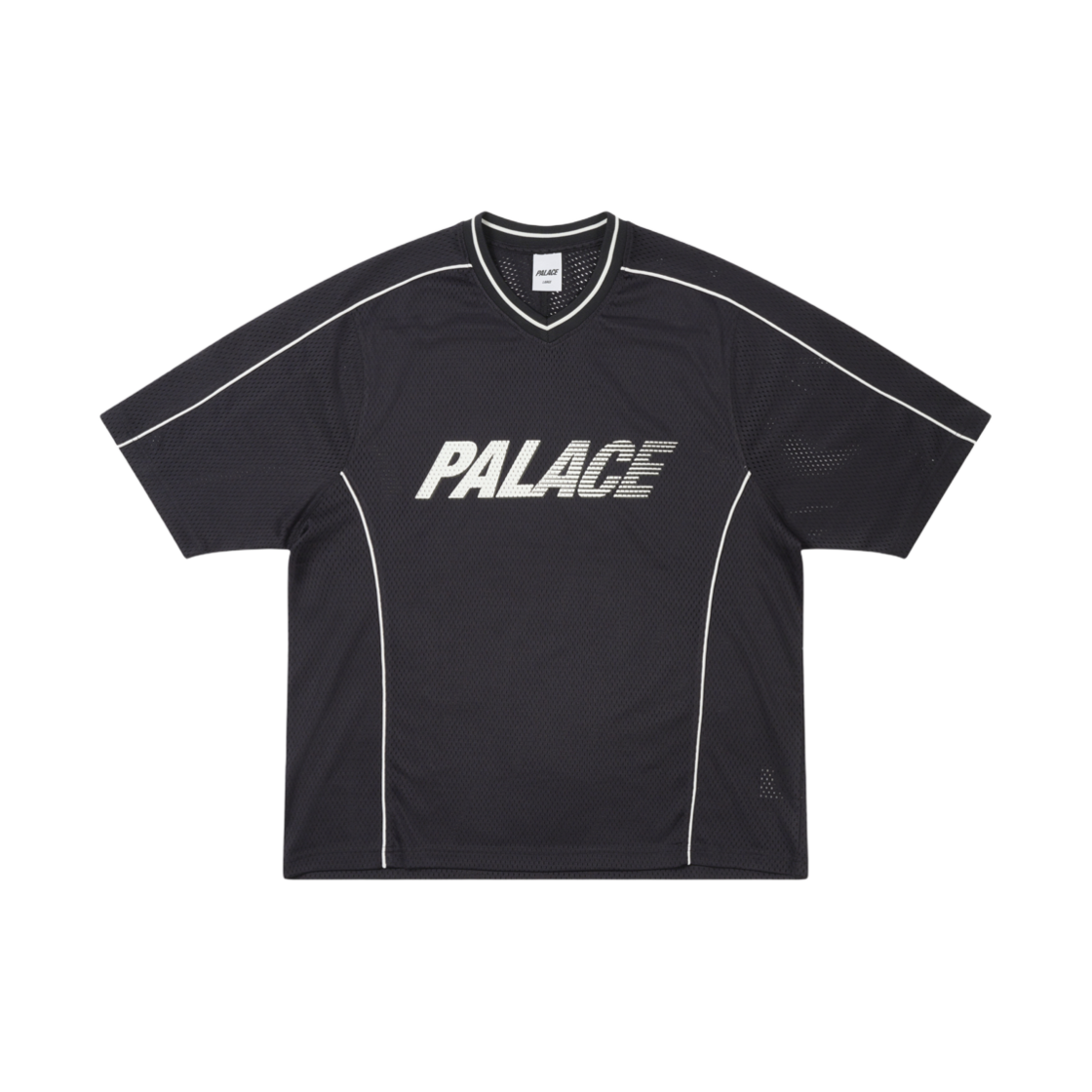 팔라스 메쉬 스트라이프 저지 블랙 - 24FW | Palace | KREAM