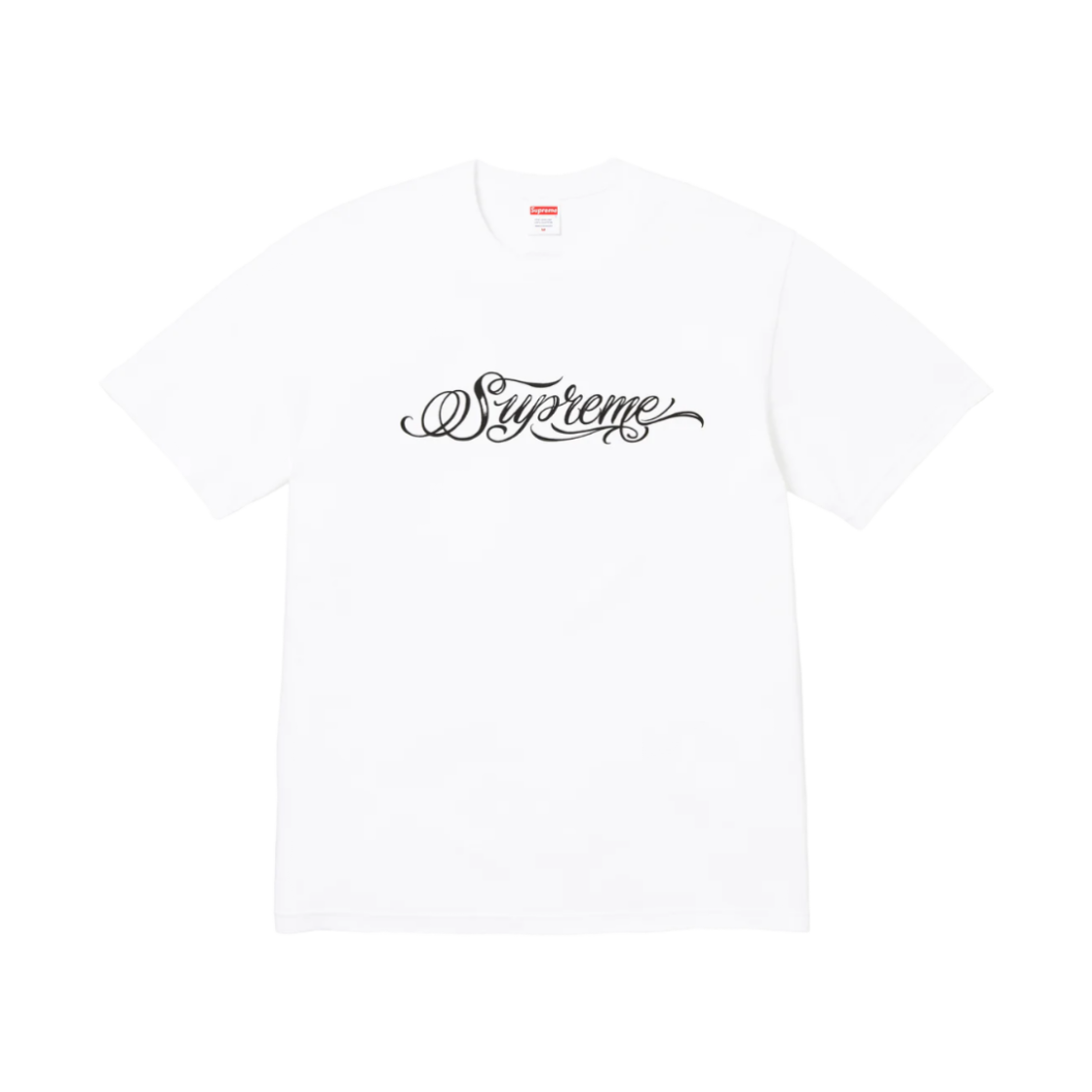 - Supreme Script T-Shirt White - 24FW