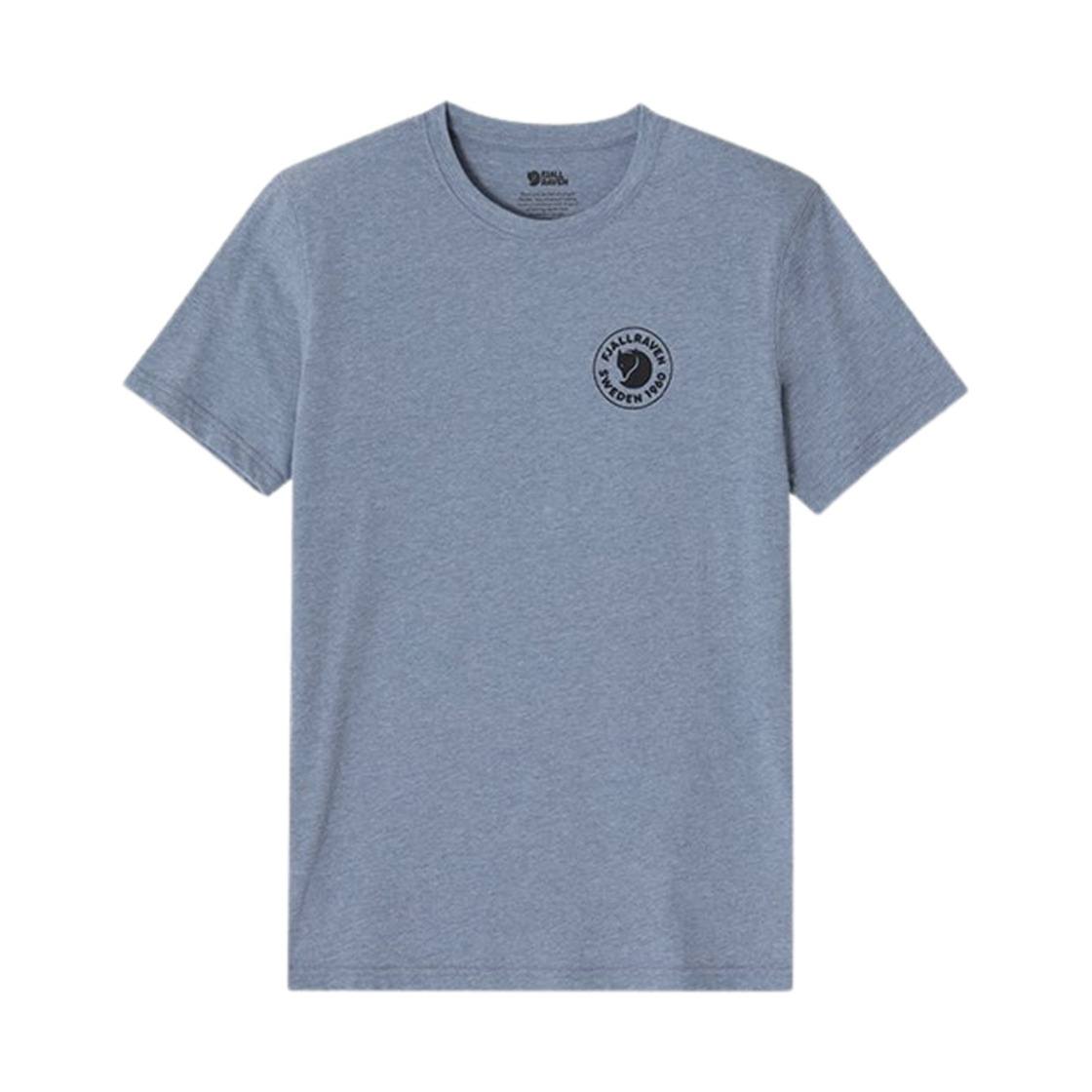 87313-520-999 Fjallraven Logo T-Shirt Blue Melange