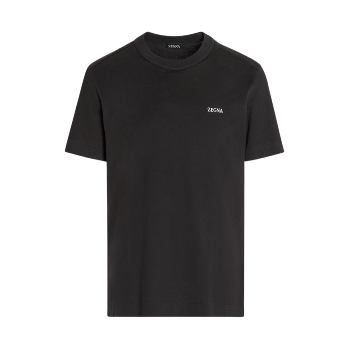 제냐 코튼 티셔츠 블랙(Zegna Cotton T-shirt Black)