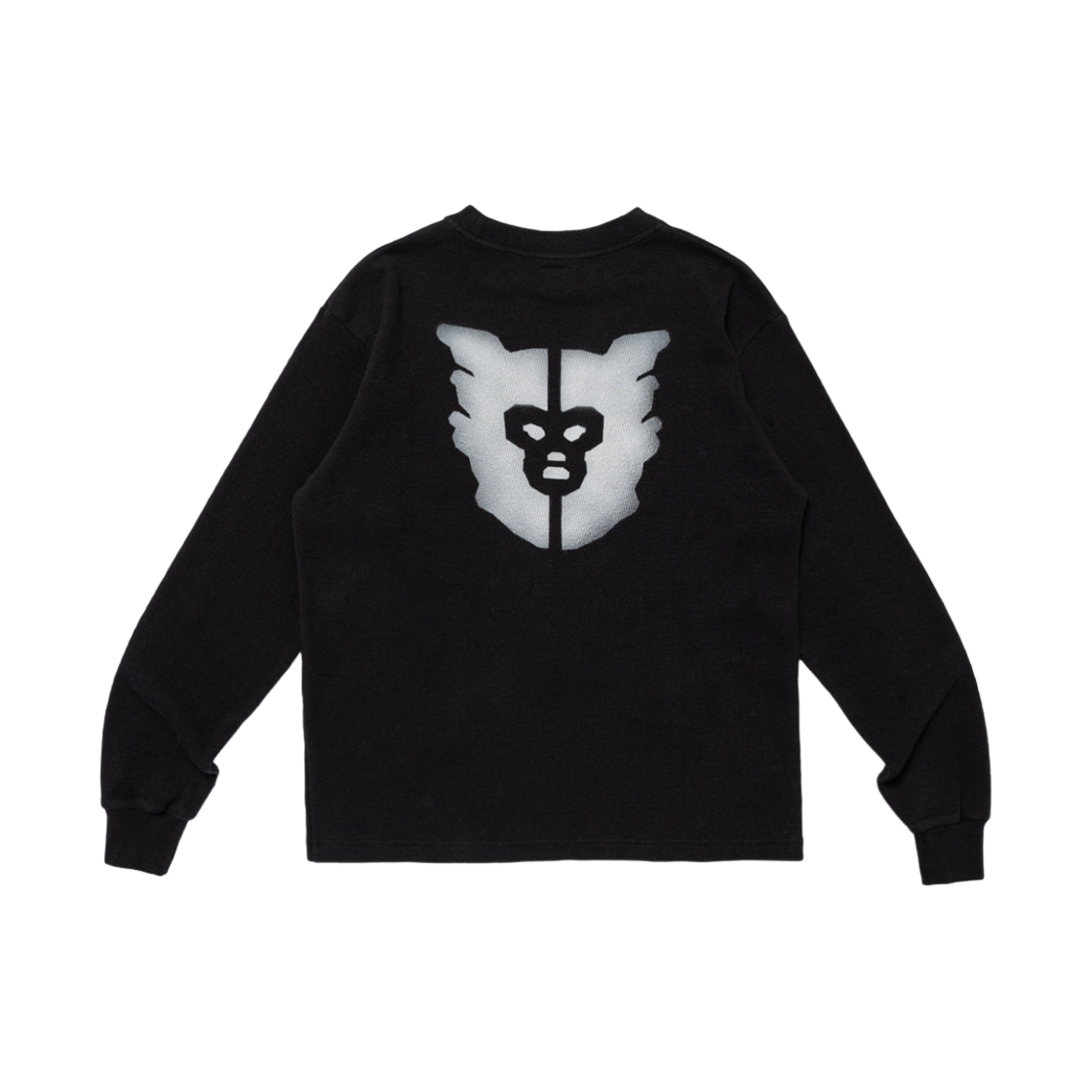 휴먼 메이드 써멀 롱슬리브 티셔츠 블랙(Human Made Thermal L/S T-Shirt Black) - 1