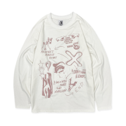 DEFYCLUBROBBERS 3 Reason LS T-Shirt Indi Pink