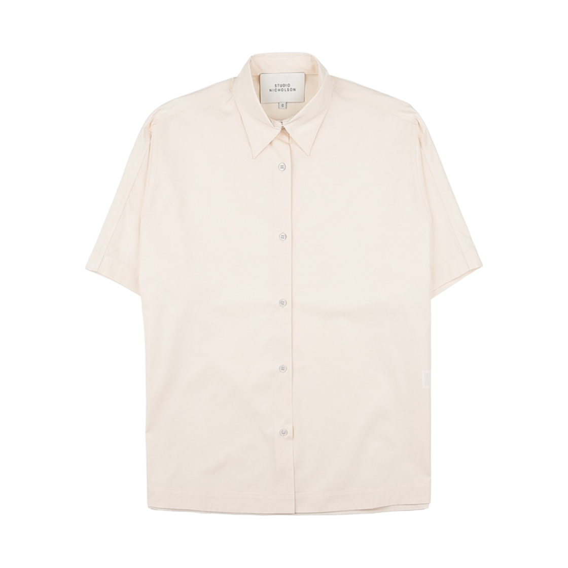 (W) 스튜디오 니콜슨 시라 박시 셔츠 린넨((W) Studio Nicholson Sira Boxy Shirt Linen)