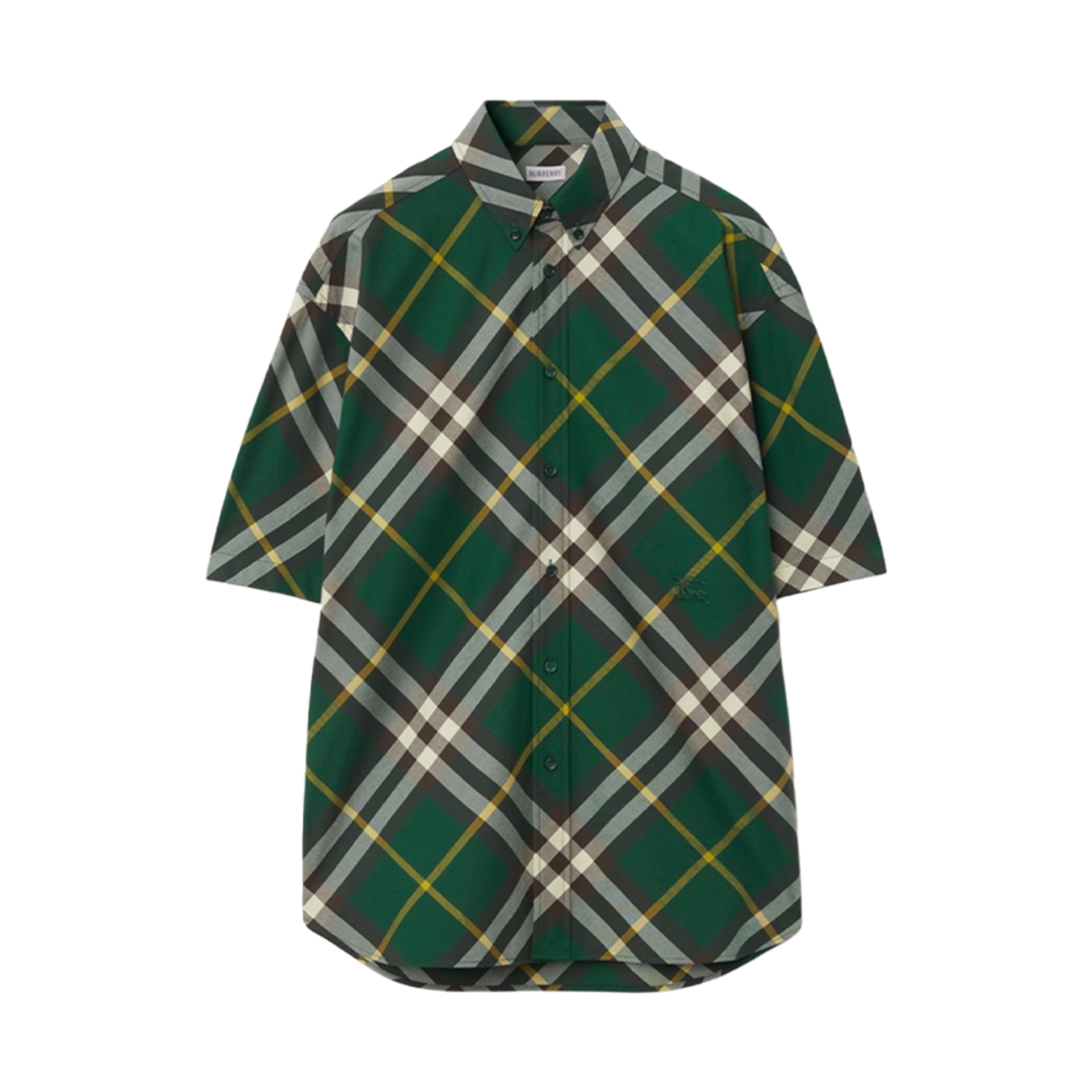 8082903 Burberry Check Cotton Shirt Ivy