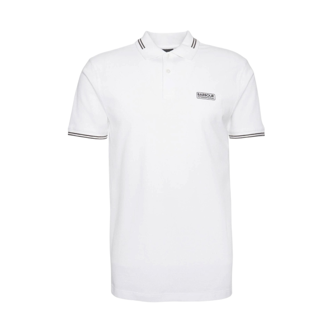 MML1381WH11 Barbour Essential Polo Shirt Classic White
