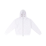 (W) Ashley Williams Bow Butterfly Hoodie White