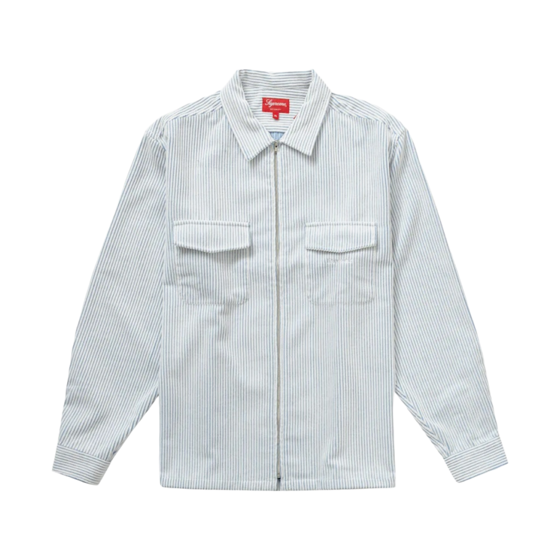 Supreme 2-Tone Corduroy Zip Up Shirt M Supreme 2-Tone Corduroy Zip