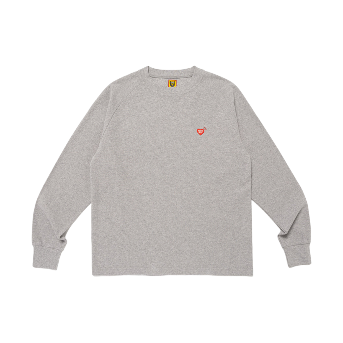 휴먼 메이드 래글런 슬리브 롱슬리브 티셔츠 그레이(Human Made Raglan Sleeve L/S T-Shirt Gray) - 2