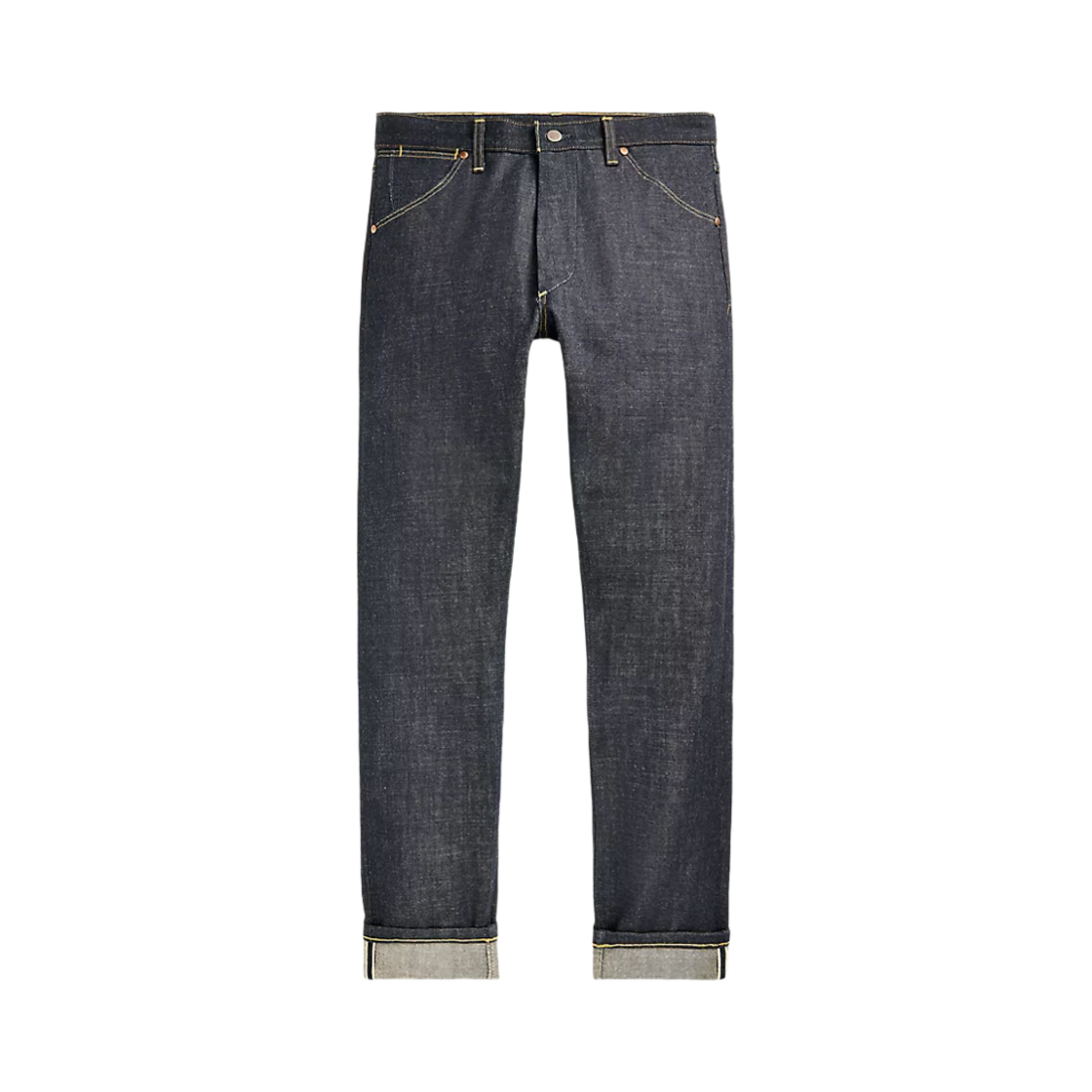 더블알엘 리미티드 에디션 하이 슬림 셀비지 진 리지드(Double RL Limited Edition High Slim Selvedge Jeans Rigid) - 1