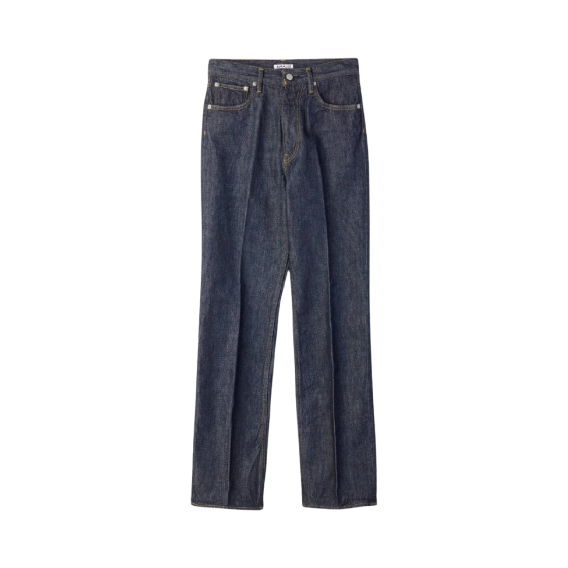 A00P02DM (W) Auralee Hard Twist Denim 5P Pants Indigo