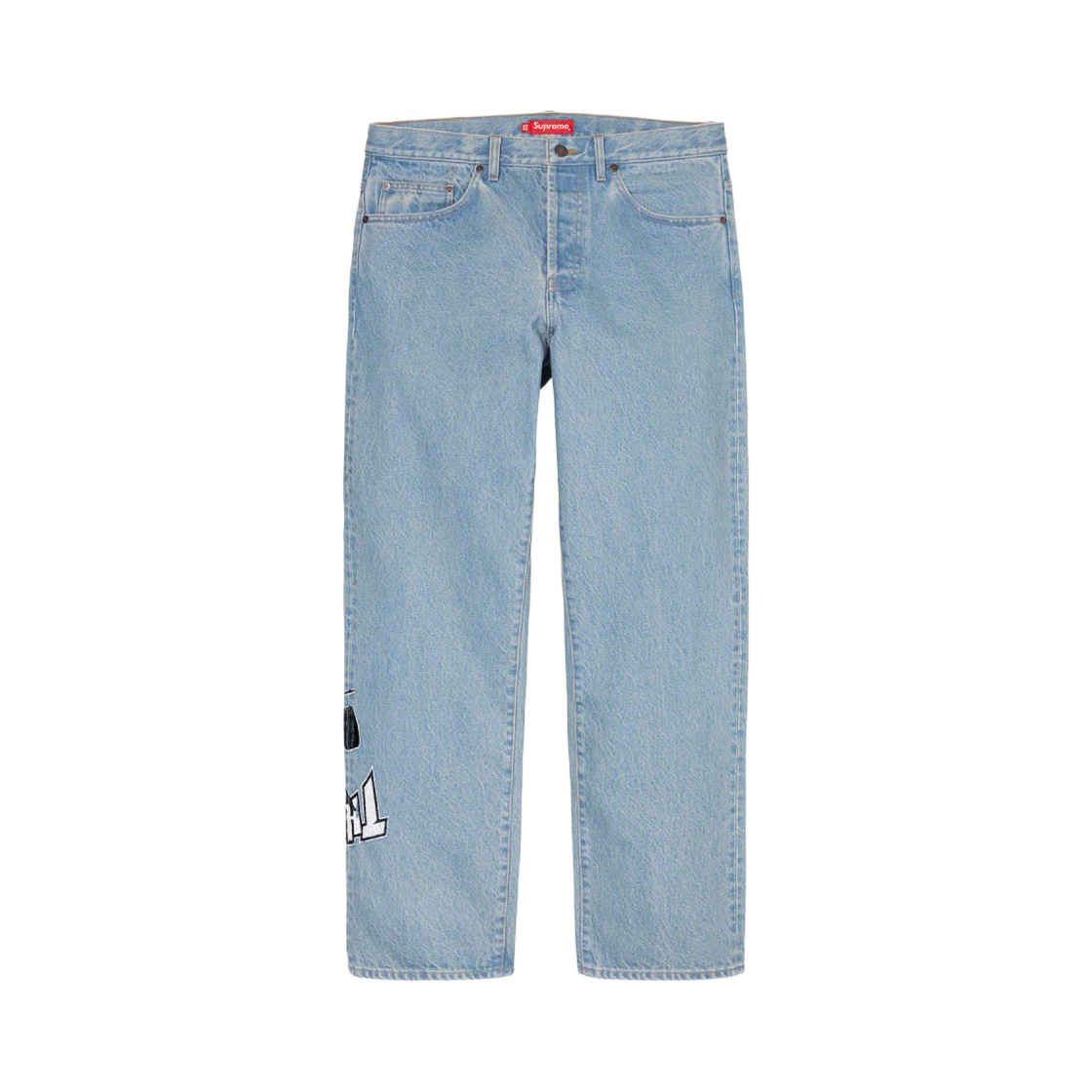 슈프림 x 트레셔 레귤러 진 워시드 블루 - 21FW(Supreme x Thrasher Regular Jean Washed Blue - 21FW) - 2