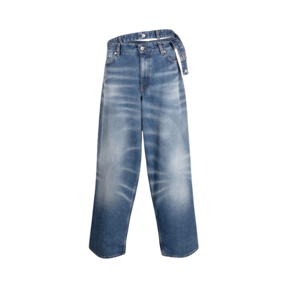 와이프로젝트 멀티 웨이스트 진 위스커 블루 - 23FW(Y/Project Multi Waist Jeans Whisker Blue - 23FW)