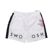 Nike NSW Swoosh Woven Shorts White Black - Asia