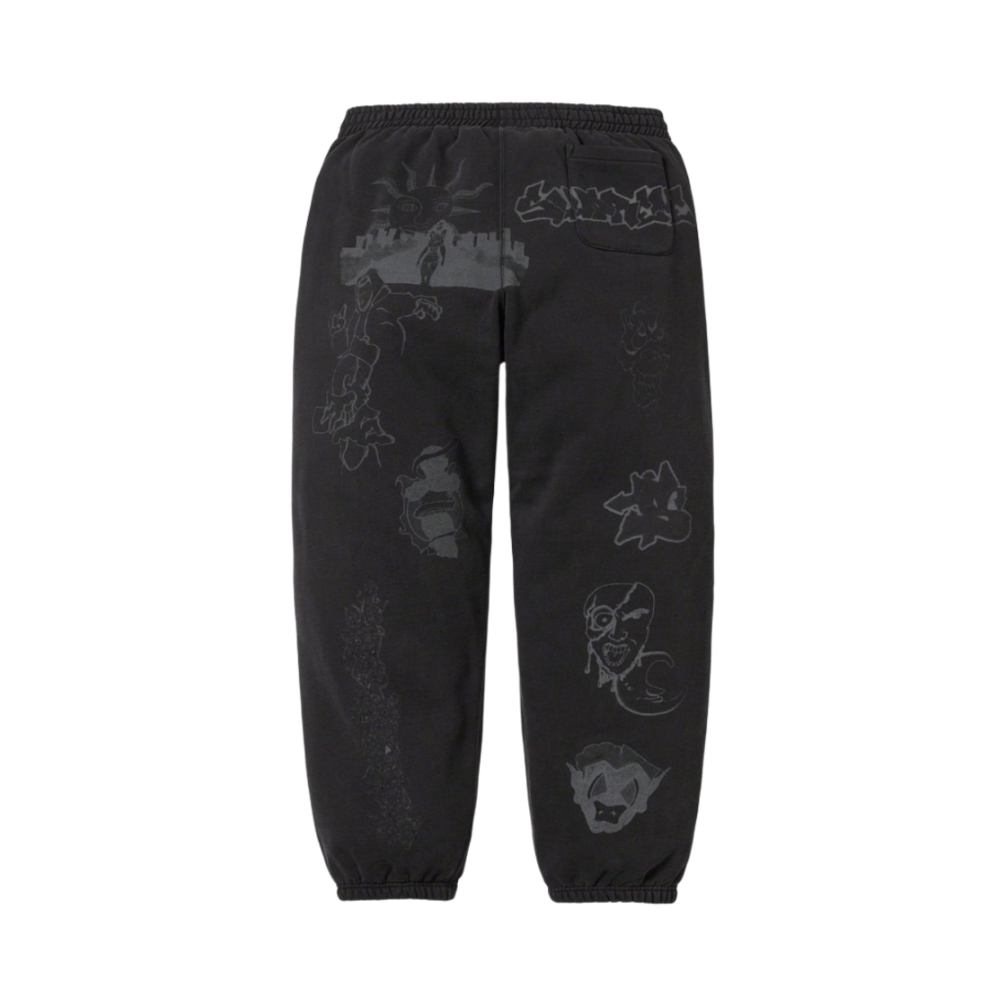 슈프림 선라이즈 스웨트팬츠 블랙 - 23FW(Supreme Sunrise Sweatpants Black - 23FW) - 2