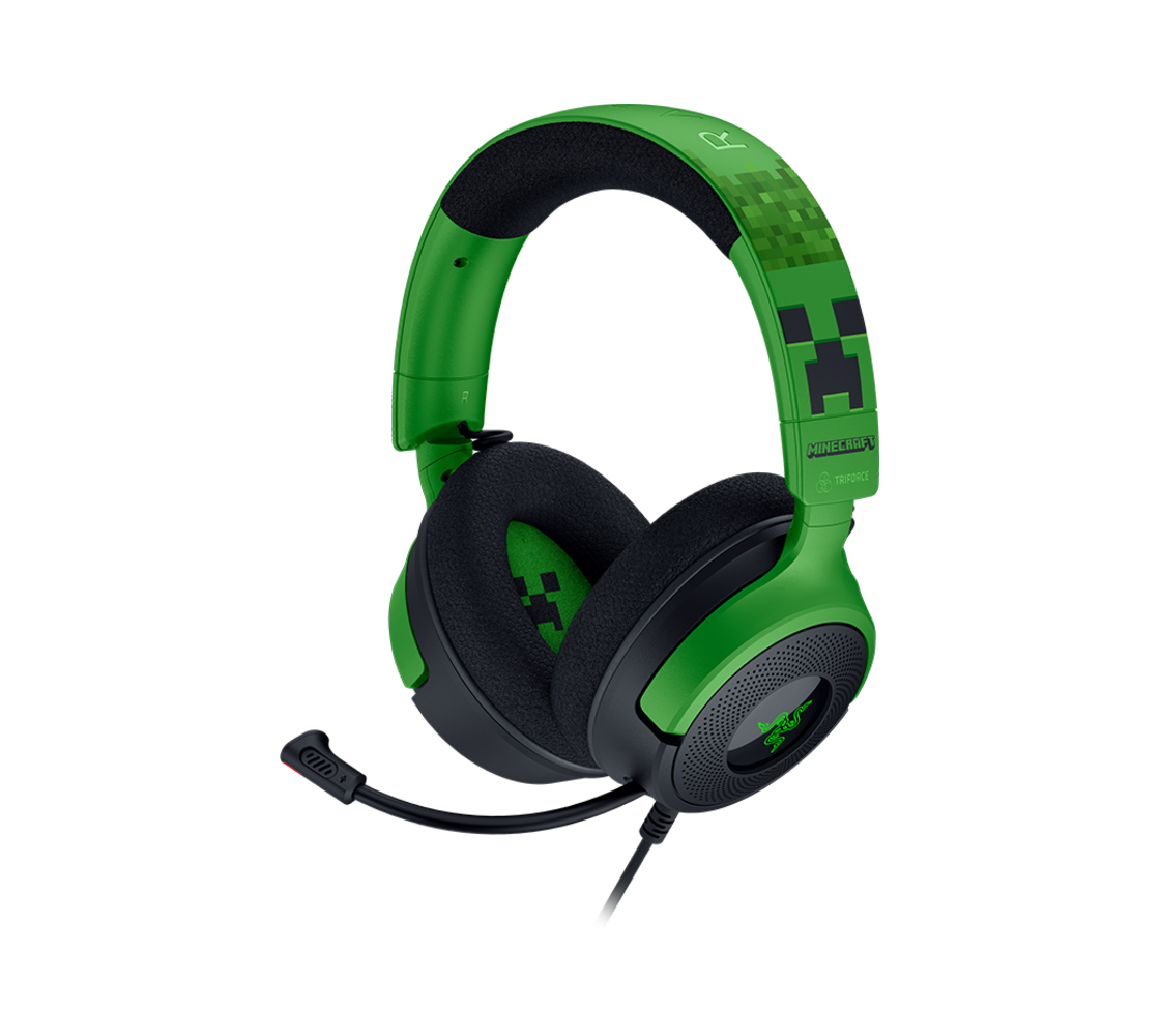 레이저 크라켄 V4 x 마인 크래프트 에디션 게이밍 헤드셋(Razer Kraken V4 x Mine Craft Edition)