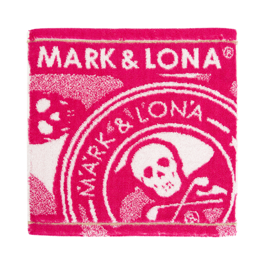 MLS-1A-YA01 Mark & Lona Golf Hand Towel T-Shirt Pink