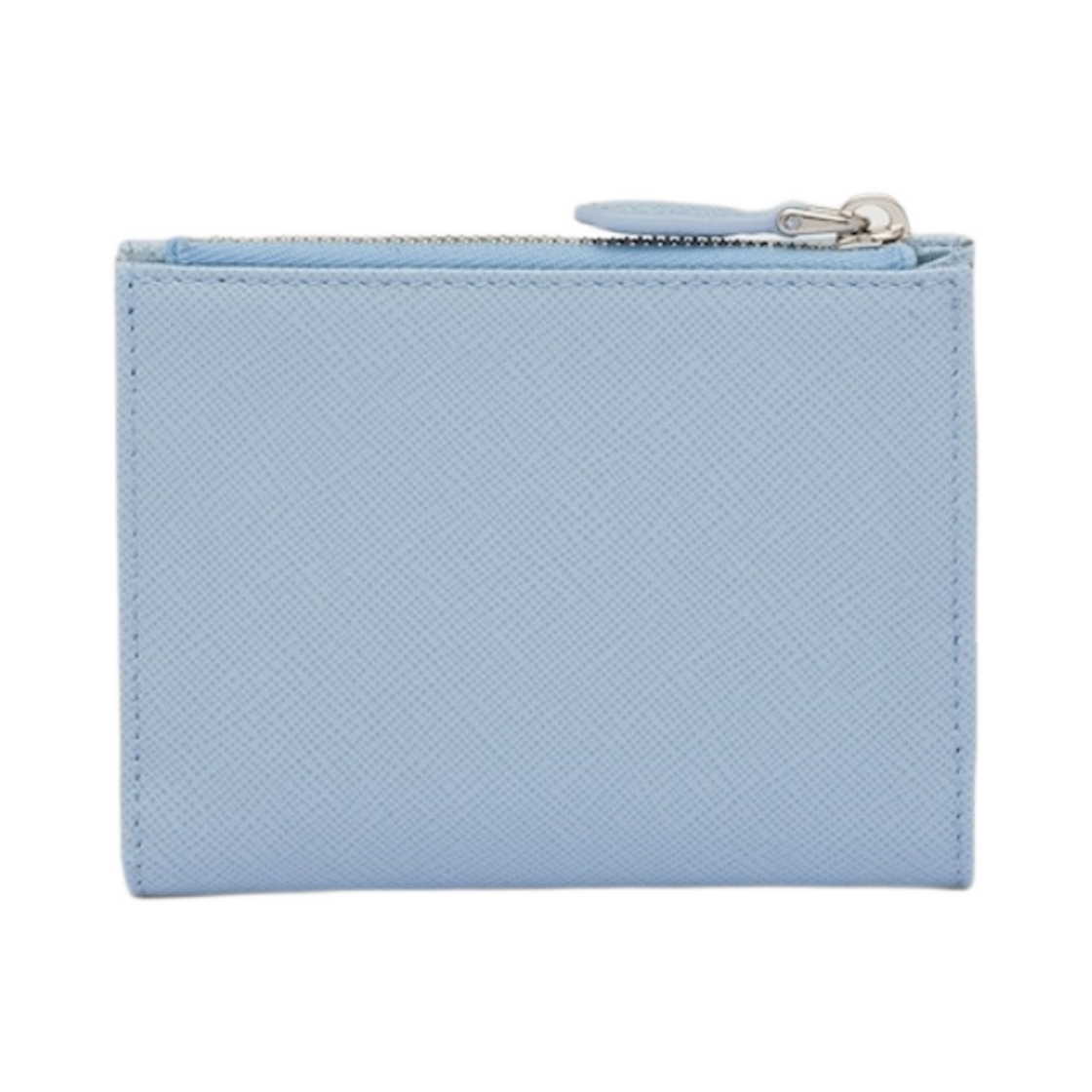 프라다 스몰 사피아노 레더 월렛 페일 블루(Prada Small Saffiano Leather Wallet Pale Blue) - 3