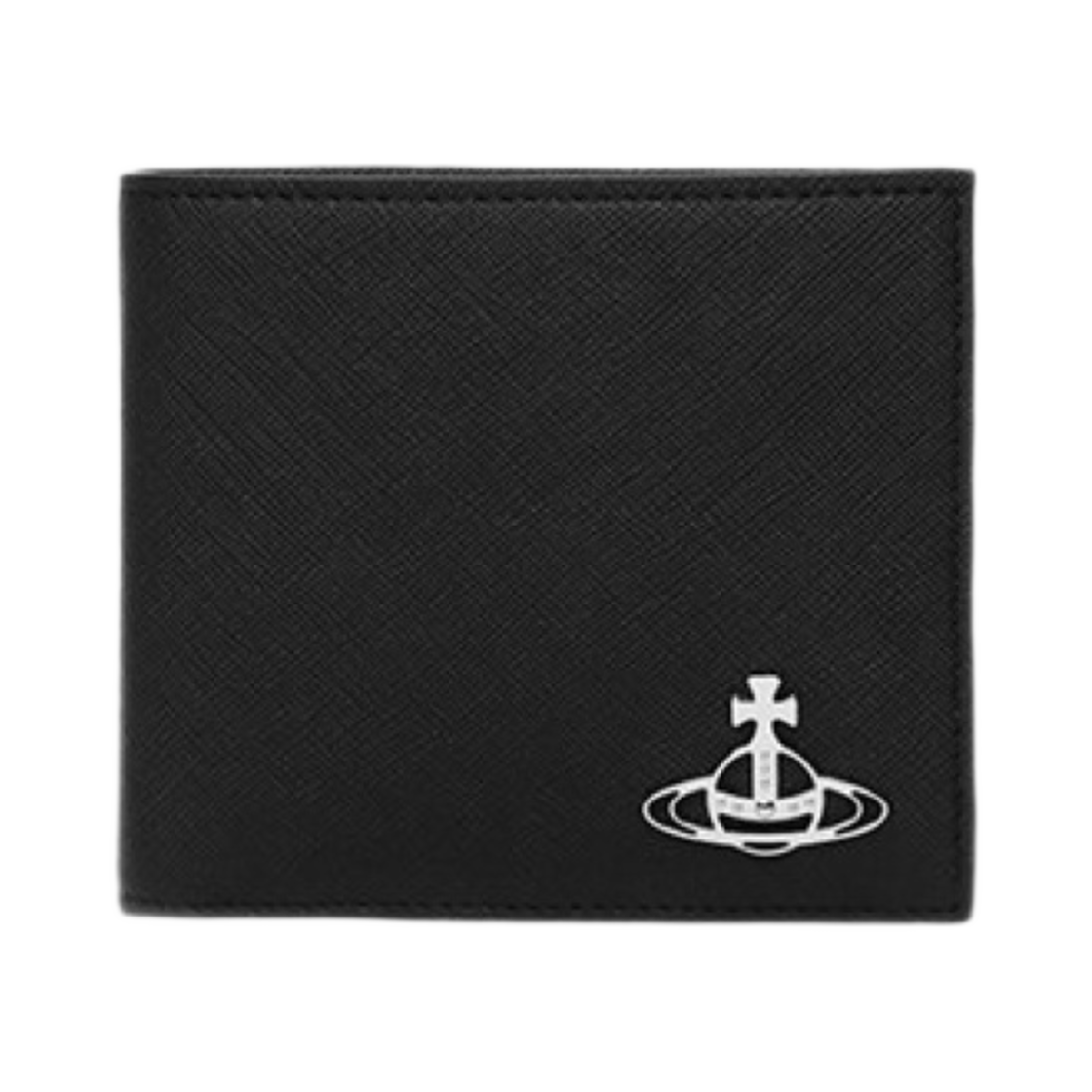비비안 웨스트우드 사피아노 빌폴드 블랙(Vivienne Westwood Saffiano Billfold Black) - 1