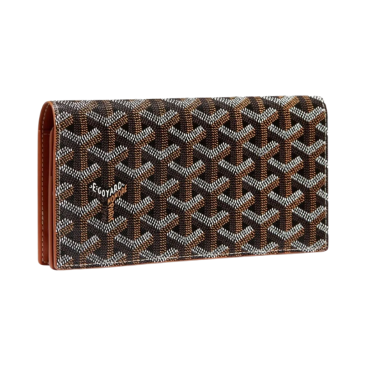 Goyard Richelieu Wallet Black Tan