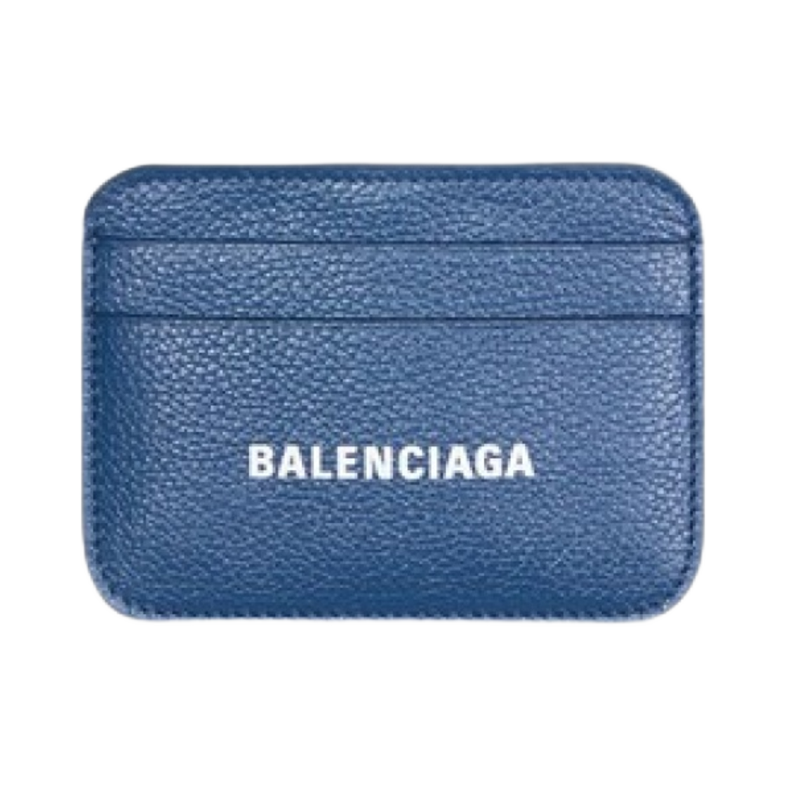 발렌시아가 그레이니 레더 캐쉬 카드 홀더 블루(Balenciaga Grainy Leather Cash Card Holder Blue) - 1