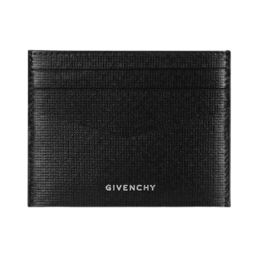 BK6099K1T4-001 Givenchy Card Holder in 4G Classic Leather Black