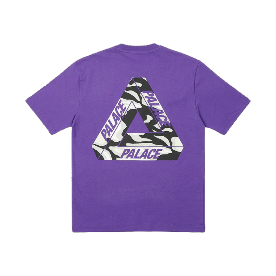 팔라스 정글 카모 트라이퍼그 티셔츠 리갈 퍼플 - 23SS