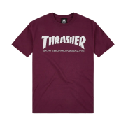 Thrasher Skate Mag T-Shirts Burgendy