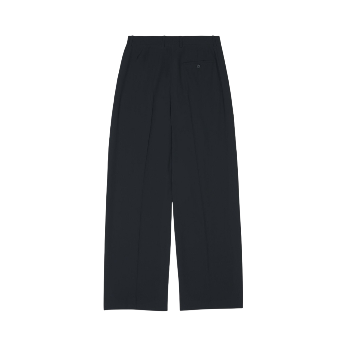 발렌시아가 라지 핏 테일러드 팬츠 블랙(Balenciaga Large Fit Tailored Pants Black) - 2