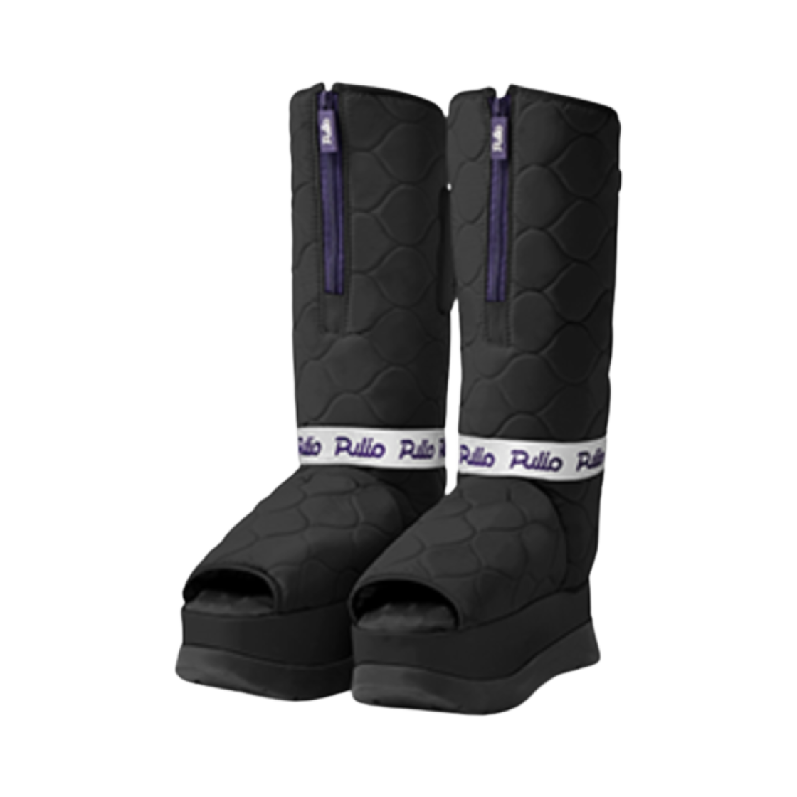 풀리오 풀리션 마사지 부츠 팬텀 블랙 (국내 정식 발매 제품)(Pulio Fullion Massager Boots Phantom Black (Korean Ver.))