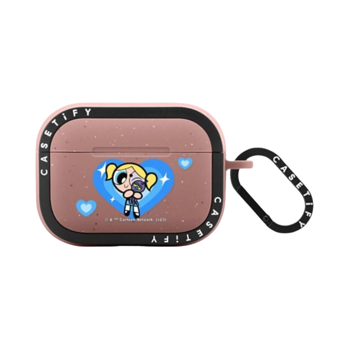 케이스티파이 x 파워퍼프걸 버블 에어팟 프로 울트라 임팩트 케이스 매트 더스티 로즈(Casetify x The Powerpuff Girls Bubbles AirPods Pro Ultra Impact Case Matte Dusty Rose) - 1