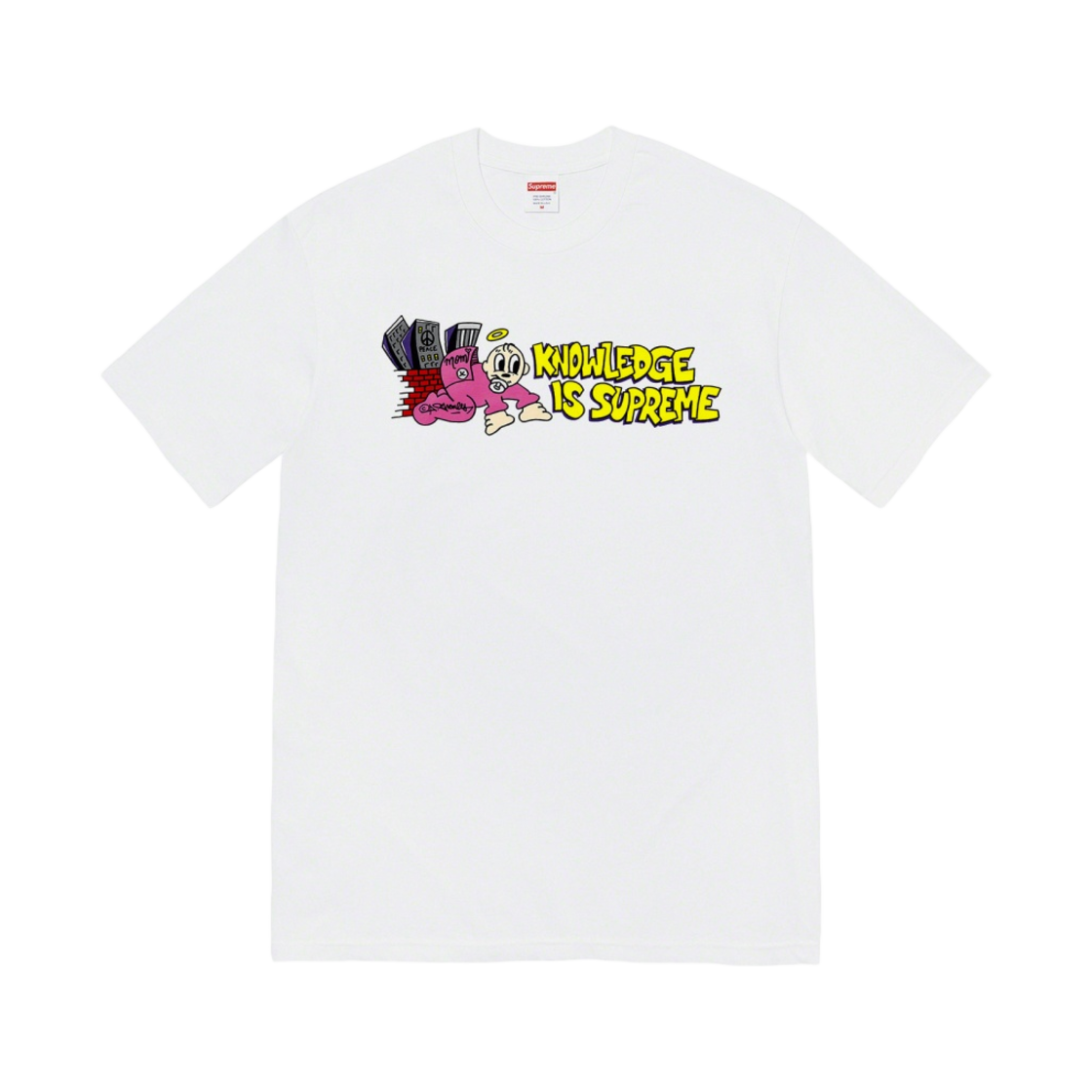 슈프림 널리지 티셔츠 화이트 - 22SS(Supreme Knowledge T-Shirt White - 22SS) - 1