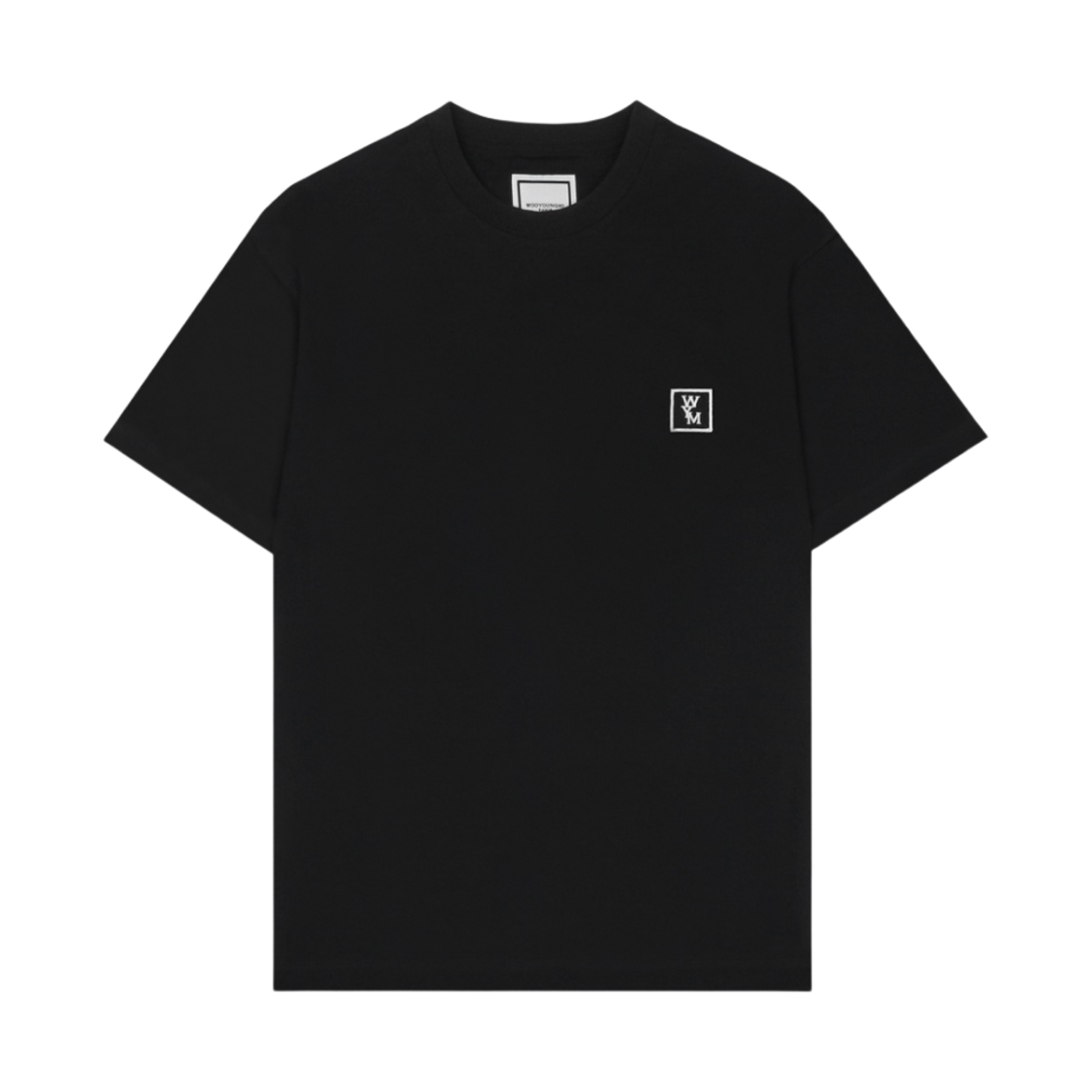 (W) 우영미 화이트 백로고 티셔츠 블랙 - 22FW((W) Wooyoungmi White Back Logo T-Shirt Black - 22FW) - 2