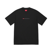 Supreme Property Label S/S Top Black - 22FW