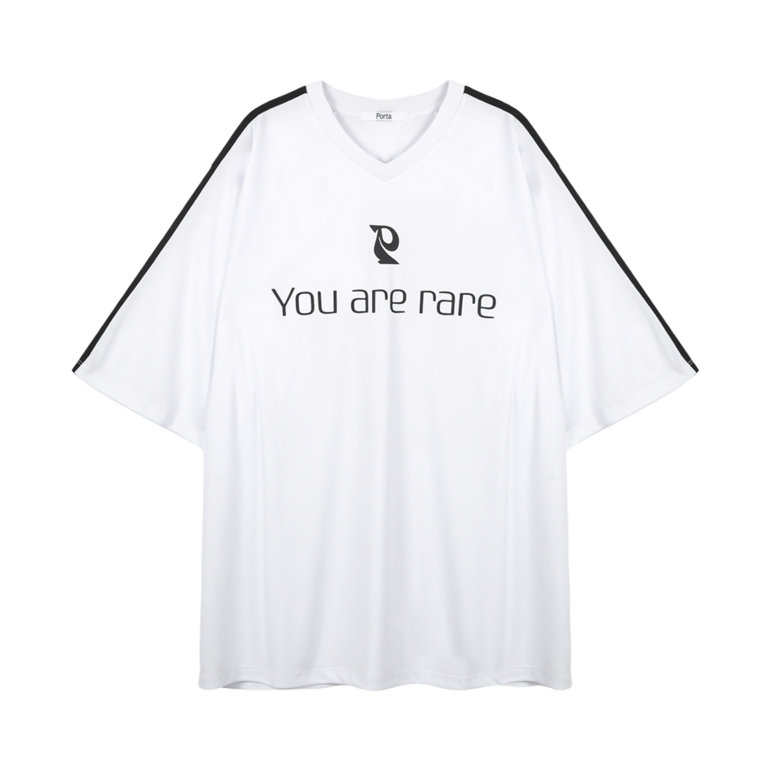 포르타 우먼 풋볼 저지 티셔츠 화이트